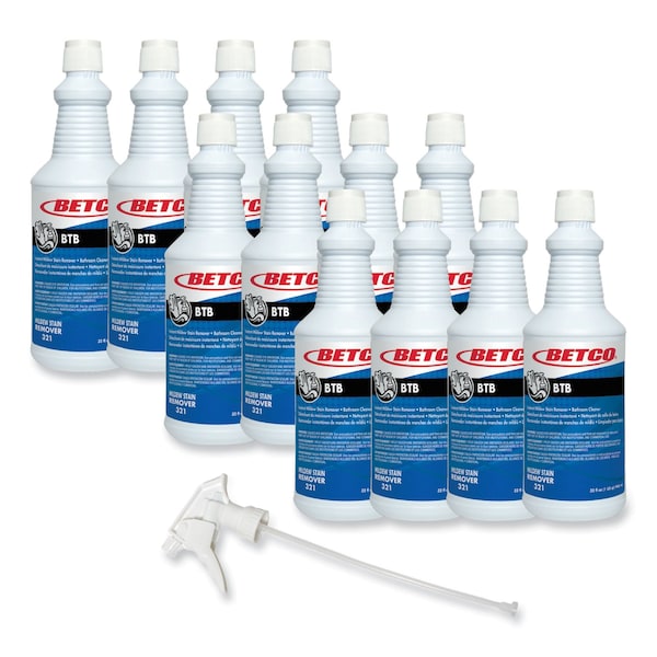 Betco Liquid 32 oz Cleaners & Detergents, Spray Bottle, 12 PK 3211200 - main